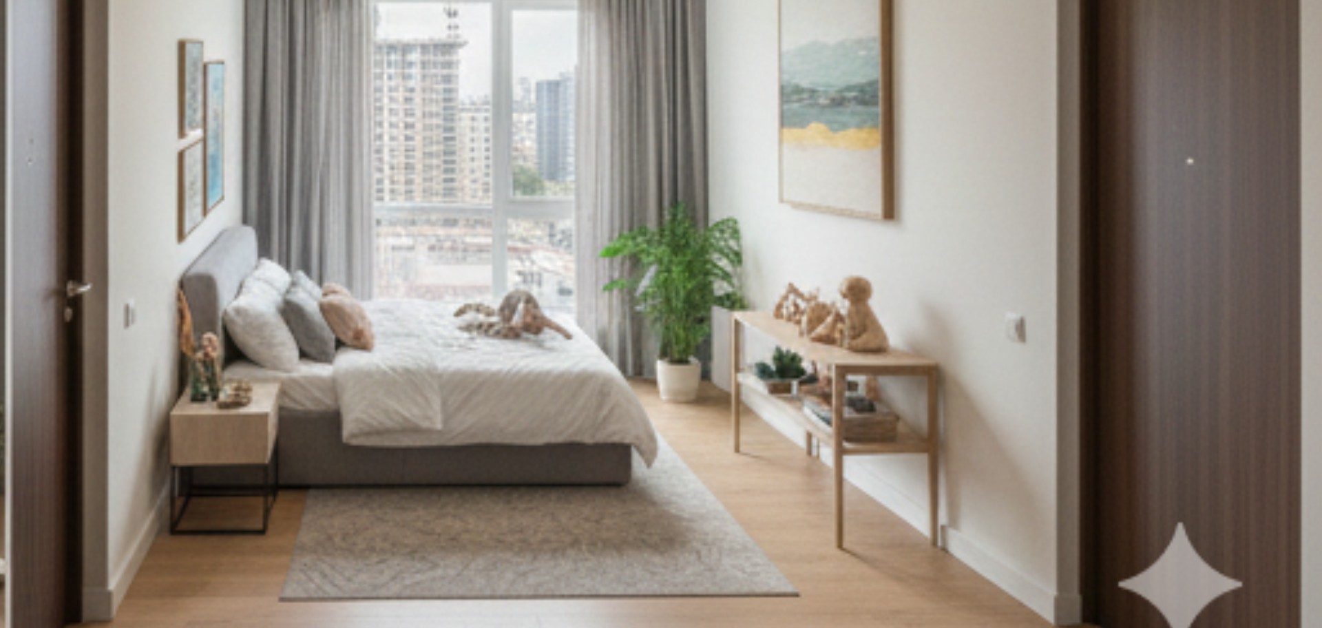 Дизайн квартири-студії у ЖК “Nova City”